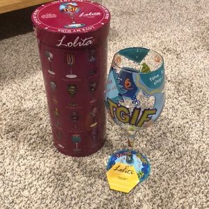 Lolita TGIF Wine Glass